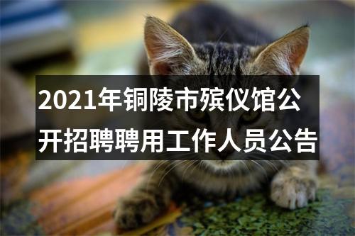 2021年铜陵市殡仪馆公开招聘聘用工作人员公告 图片